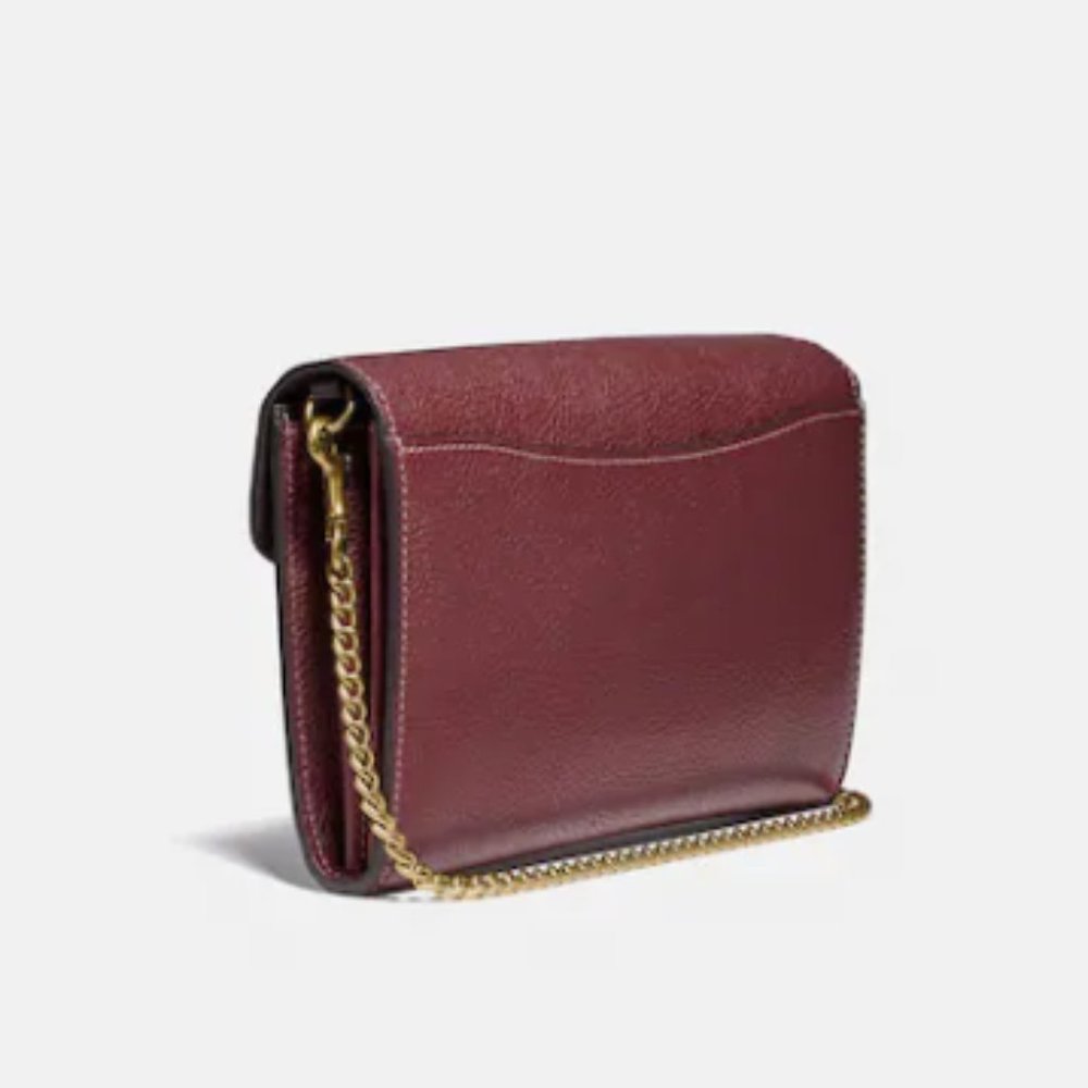 ❤️SOLD❤️ Coach Tabby Chain Clutch with Bead chain - Picture 14 of 16